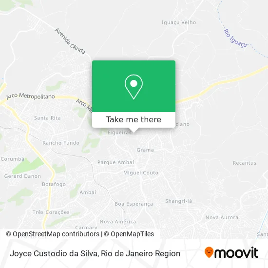 Joyce Custodio da Silva map