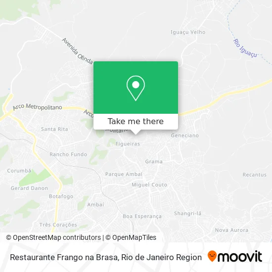 Restaurante Frango na Brasa map