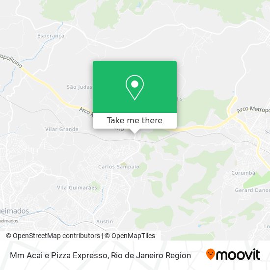 Mm Acai e Pizza Expresso map
