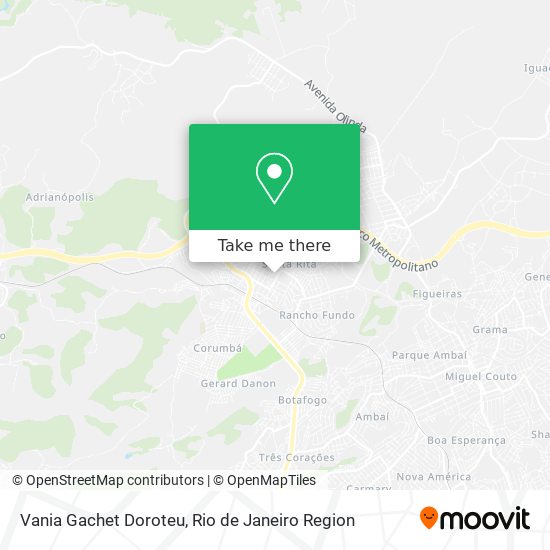 Vania Gachet Doroteu map