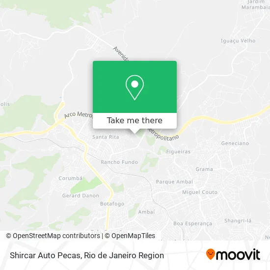 Shircar Auto Pecas map