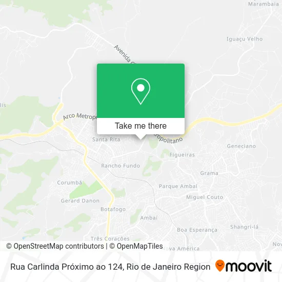 Rua Carlinda Próximo ao 124 map