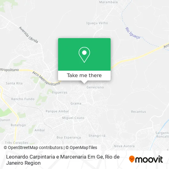 Leonardo Carpintaria e Marcenaria Em Ge map