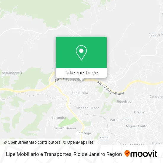 Lipe Mobiliario e Transportes map