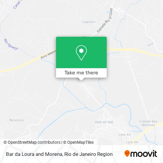 Bar da Loura and Morena map