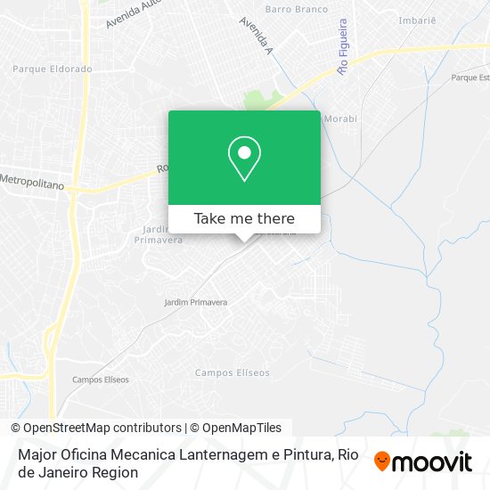 Major Oficina Mecanica Lanternagem e Pintura map