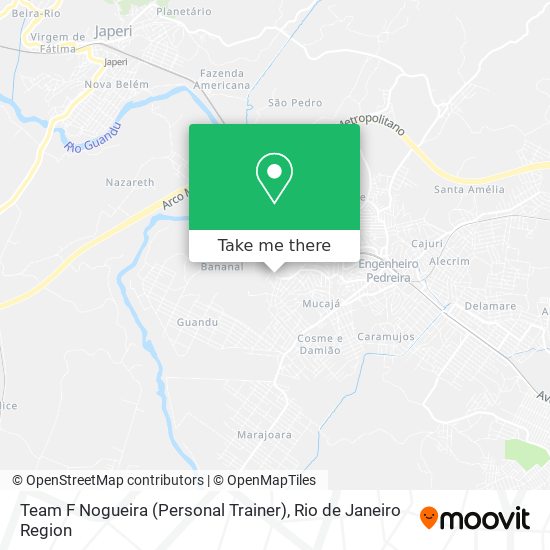 Team F Nogueira (Personal Trainer) map