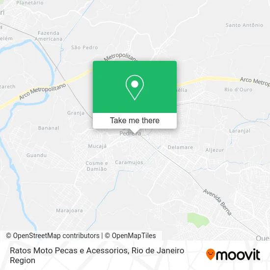 Ratos Moto Pecas e Acessorios map