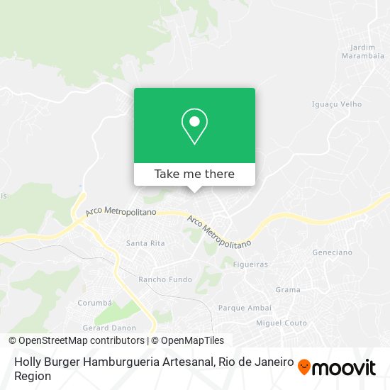 Holly Burger Hamburgueria Artesanal map