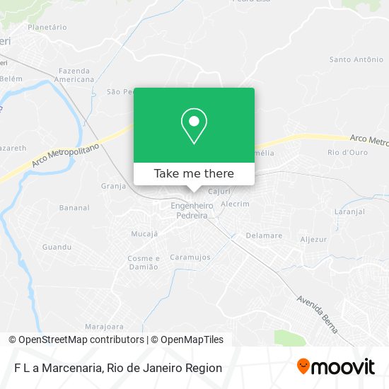 F L a Marcenaria map