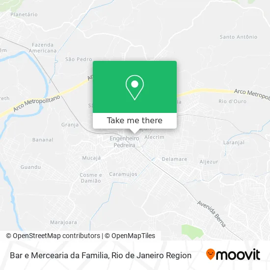 Bar e Mercearia da Familia map