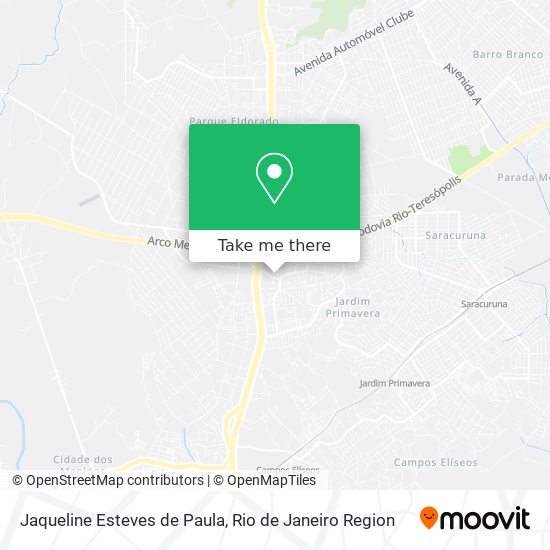 Mapa Jaqueline Esteves de Paula
