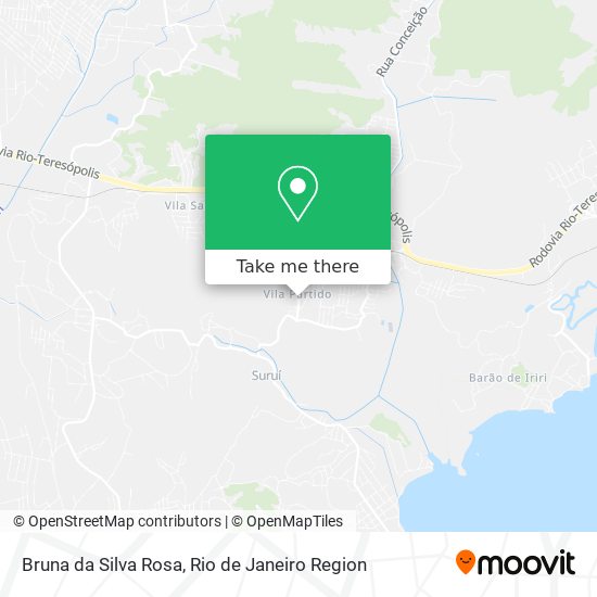 Bruna da Silva Rosa map