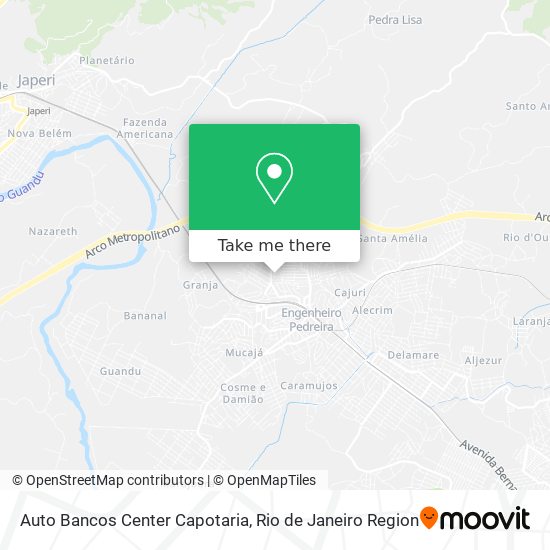 Auto Bancos Center Capotaria map