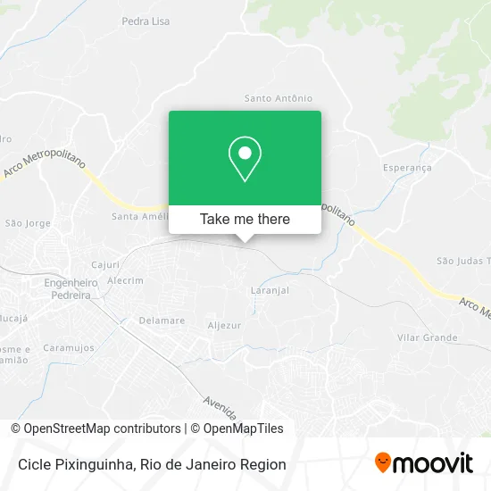 Cicle Pixinguinha map