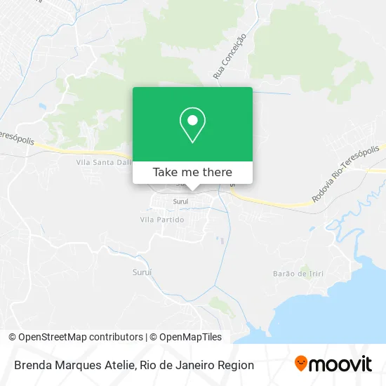 Brenda Marques Atelie map