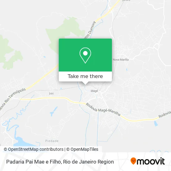 Padaria Pai Mae e Filho map