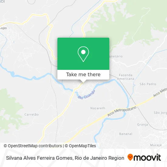 Silvana Alves Ferreira Gomes map