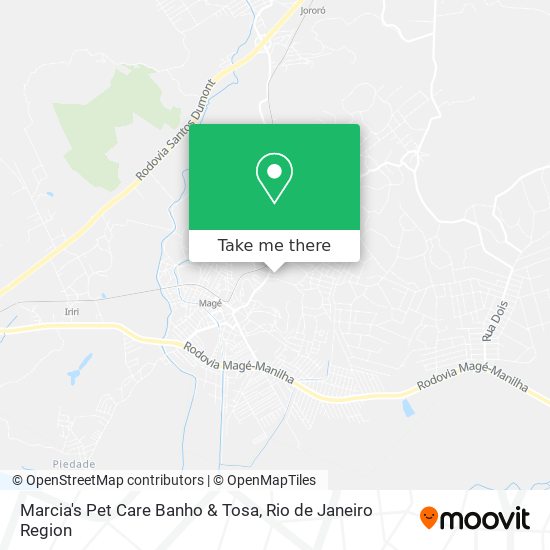 Marcia's Pet Care Banho & Tosa map