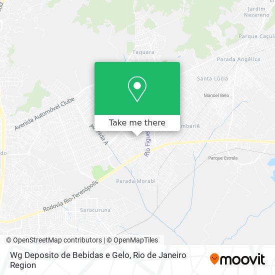 Mapa Wg Deposito de Bebidas e Gelo