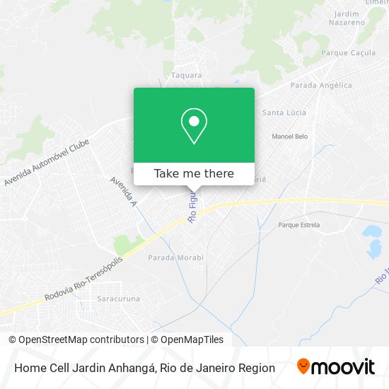 Home Cell Jardin Anhangá map