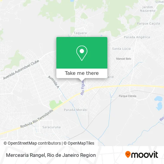 Mercearia Rangel map