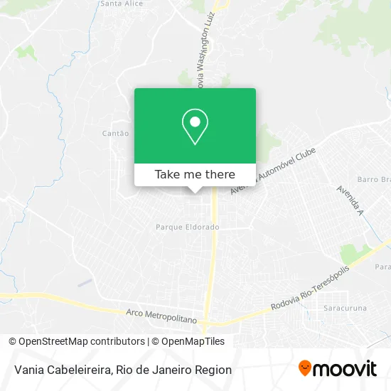 Vania Cabeleireira map