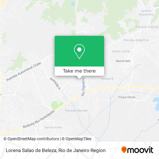 Lorena Salao de Beleza map