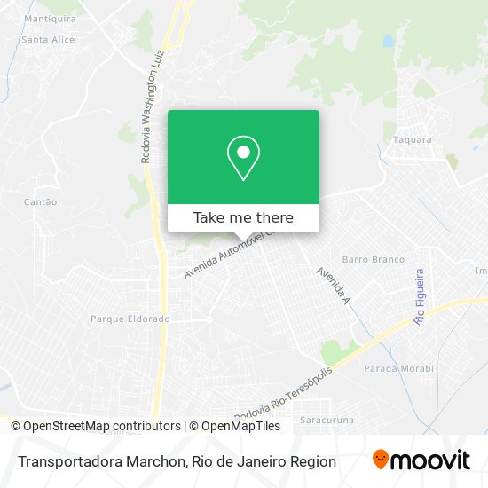 Transportadora Marchon map