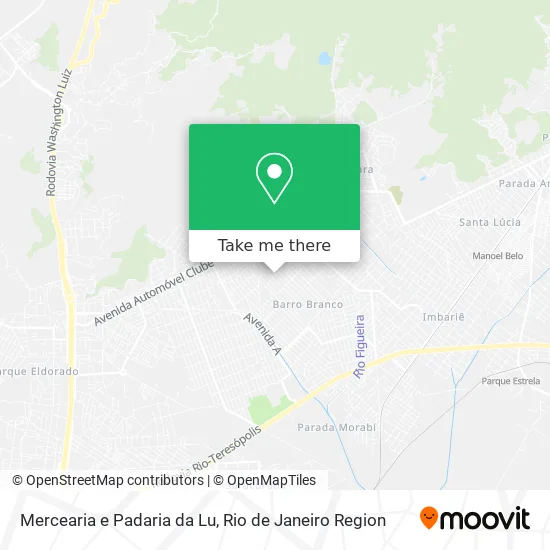 Mercearia e Padaria da Lu map