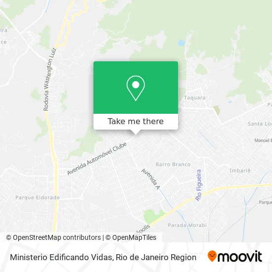 Ministerio Edificando Vidas map