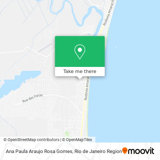 Ana Paula Araujo Rosa Gomes map