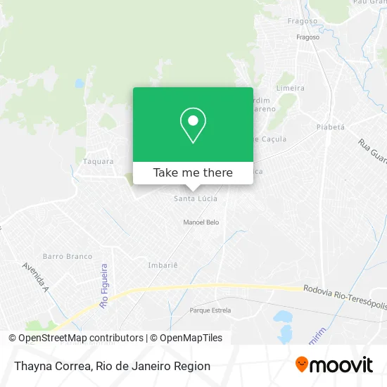 Thayna Correa map