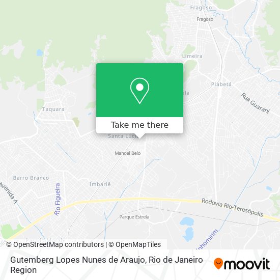 Mapa Gutemberg Lopes Nunes de Araujo