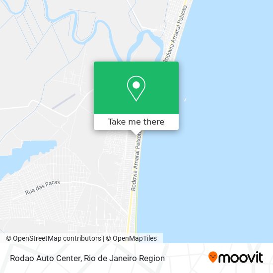 Mapa Rodao Auto Center