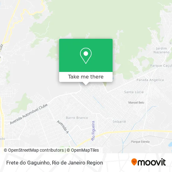Frete do Gaguinho map