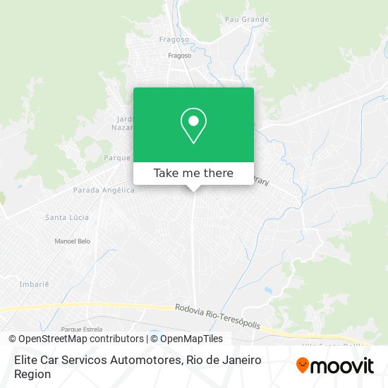 Mapa Elite Car Servicos Automotores