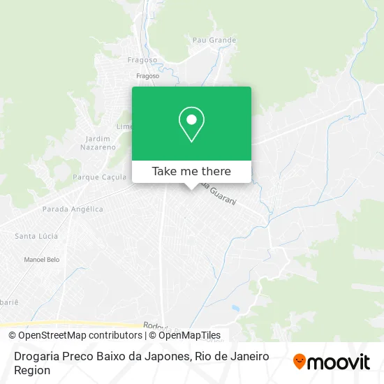 Drogaria Preco Baixo da Japones map