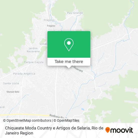 Chiqueate Moda Country e Artigos de Selaria map