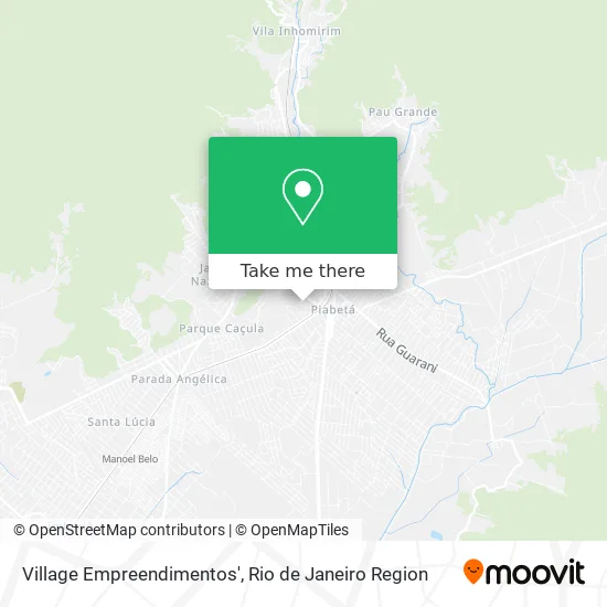 Village Empreendimentos' map