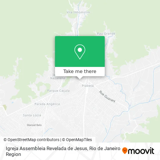 Igreja Assembleia Revelada de Jesus map