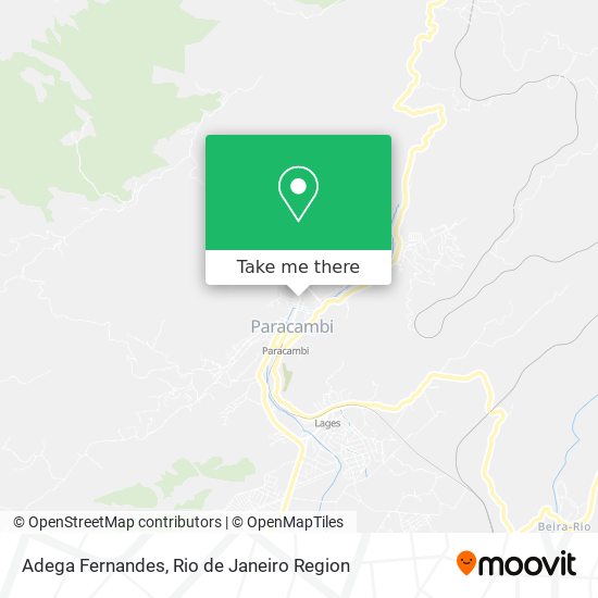 Adega Fernandes map