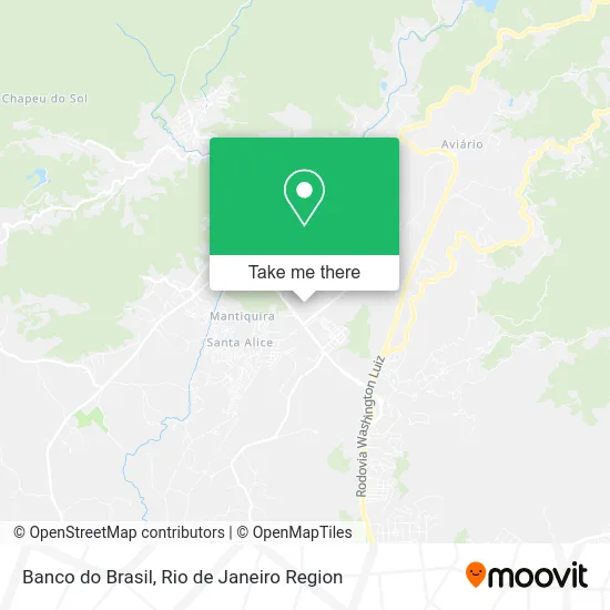 Banco do Brasil map