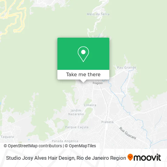 Studio Josy Alves Hair Design map