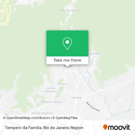 Tempero da Familia map