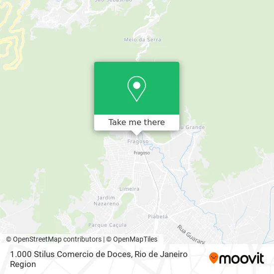 1.000 Stilus Comercio de Doces map