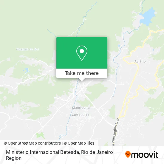 Ministerio Internacional Betesda map