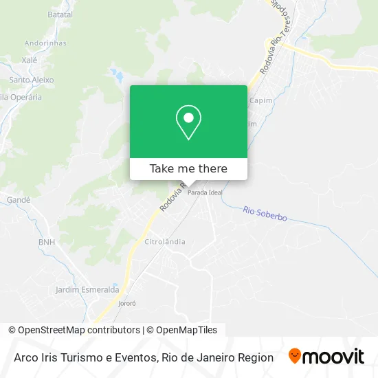 Arco Iris Turismo e Eventos map