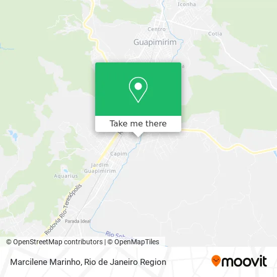Marcilene Marinho map