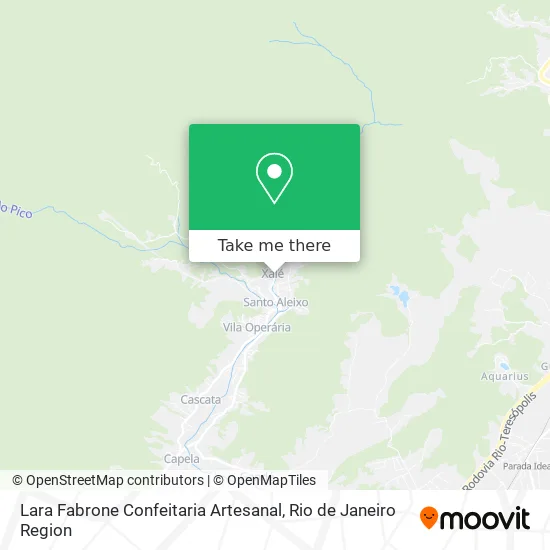 Lara Fabrone Confeitaria Artesanal map